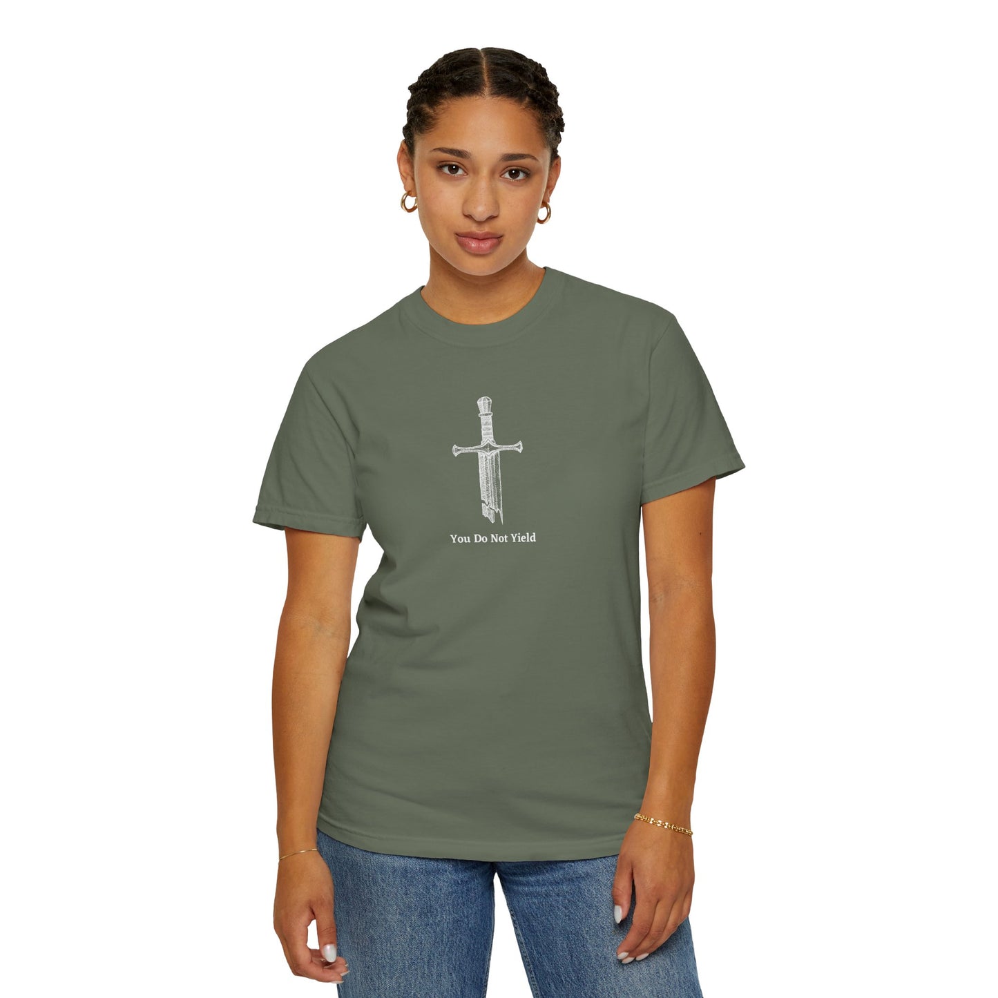 You Do Not Yield Comfort Colors Tee