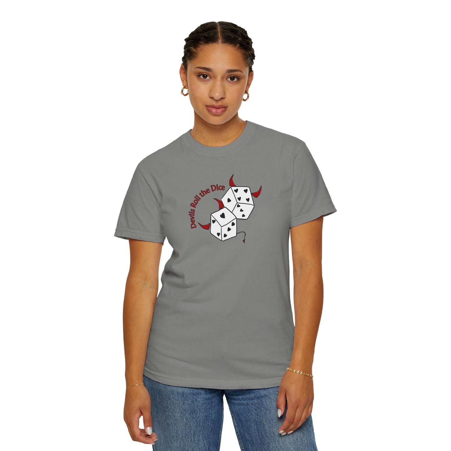 Devils Roll The Dice Comfort Colors Tee