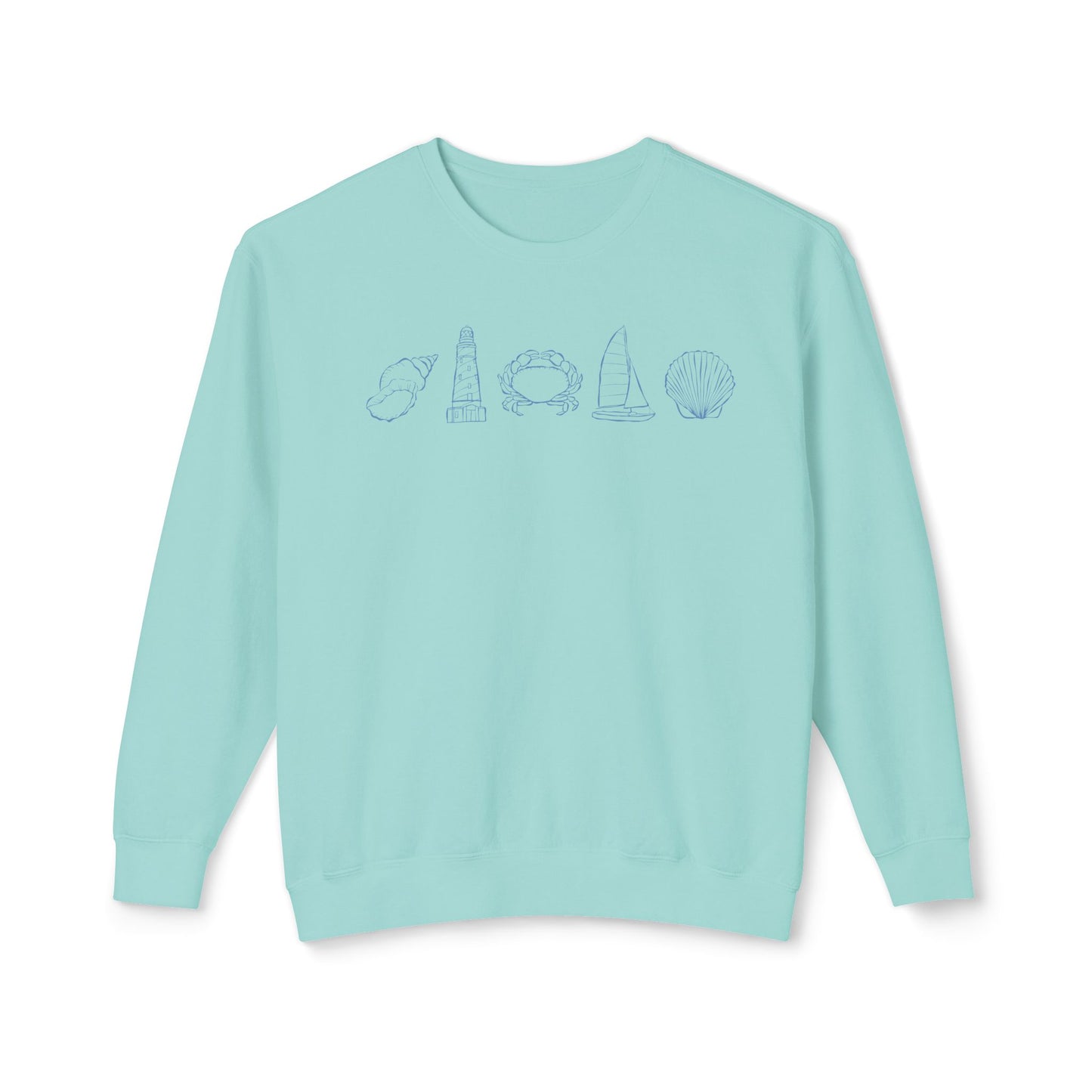 New England Aesthetic Comfort Colors Sweatshirt