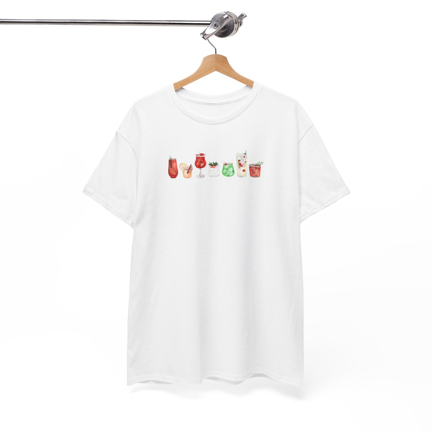 Christmas Cocktails Unisex Tee