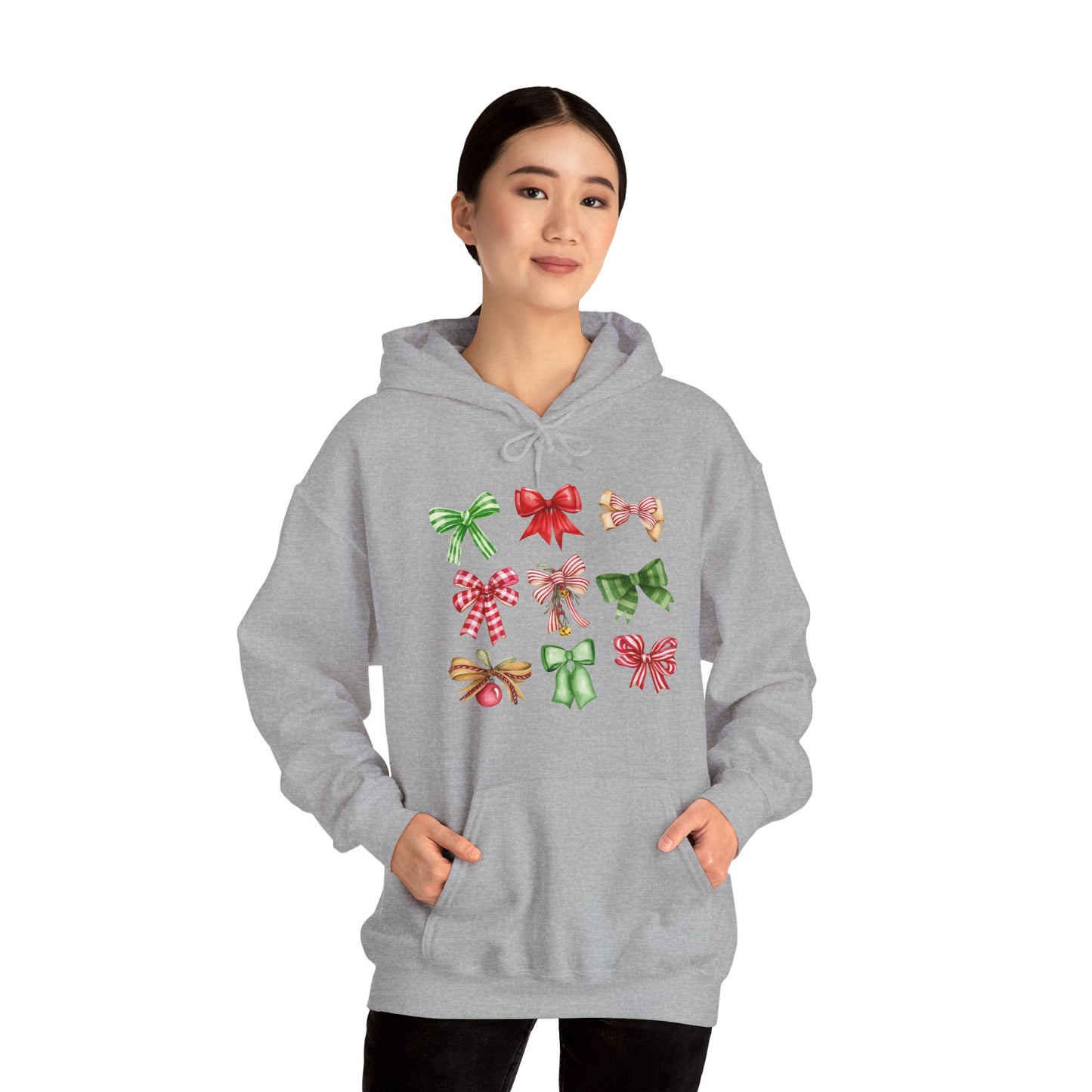 Christmas Bows Unisex Hoodie