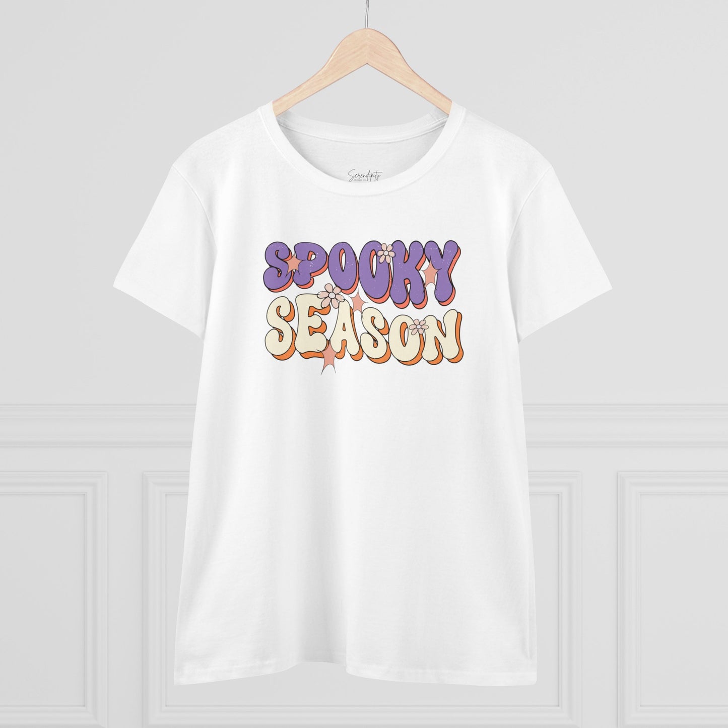 Spooky Season Girly Baby Tee