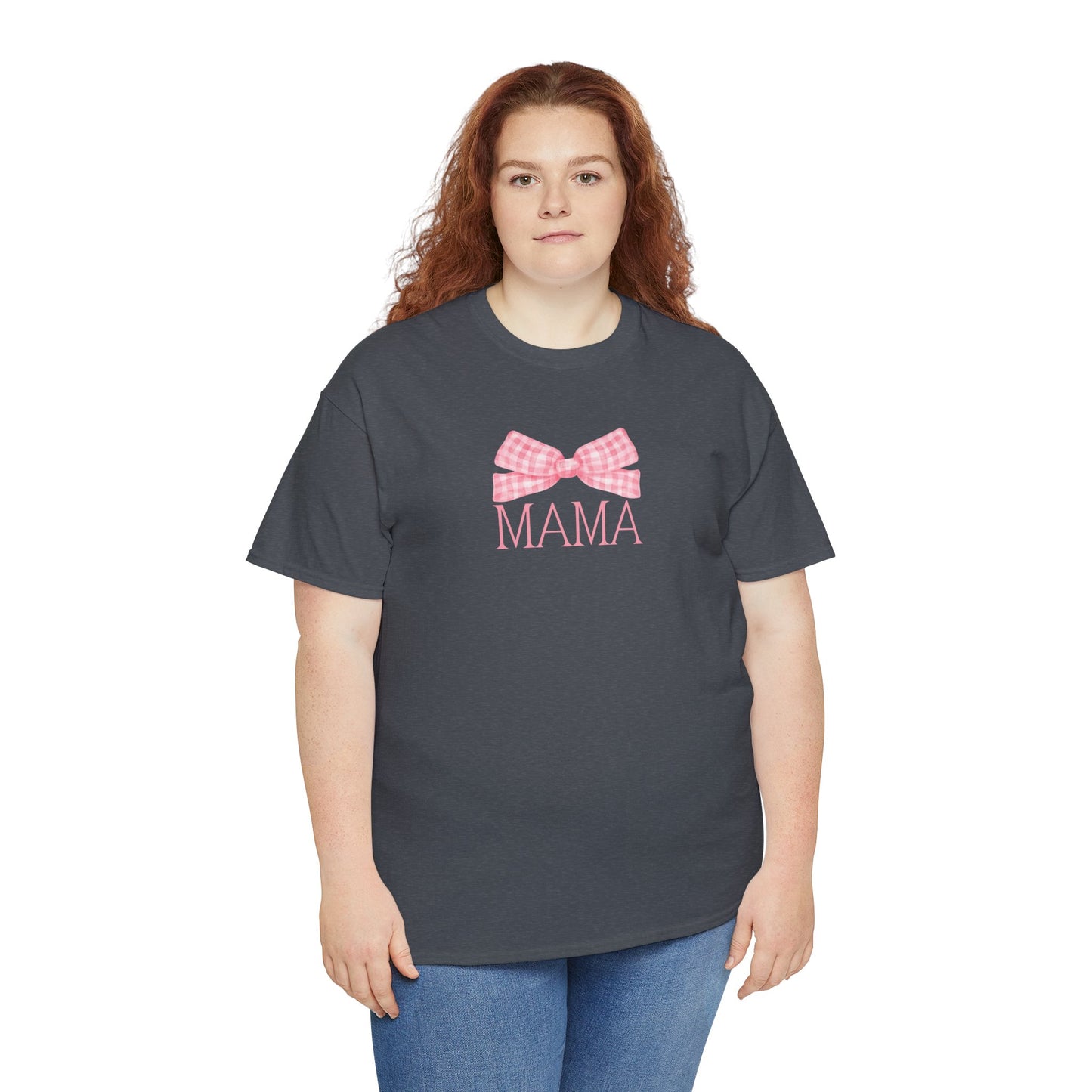 Mama Pink Bow Unisex Tee