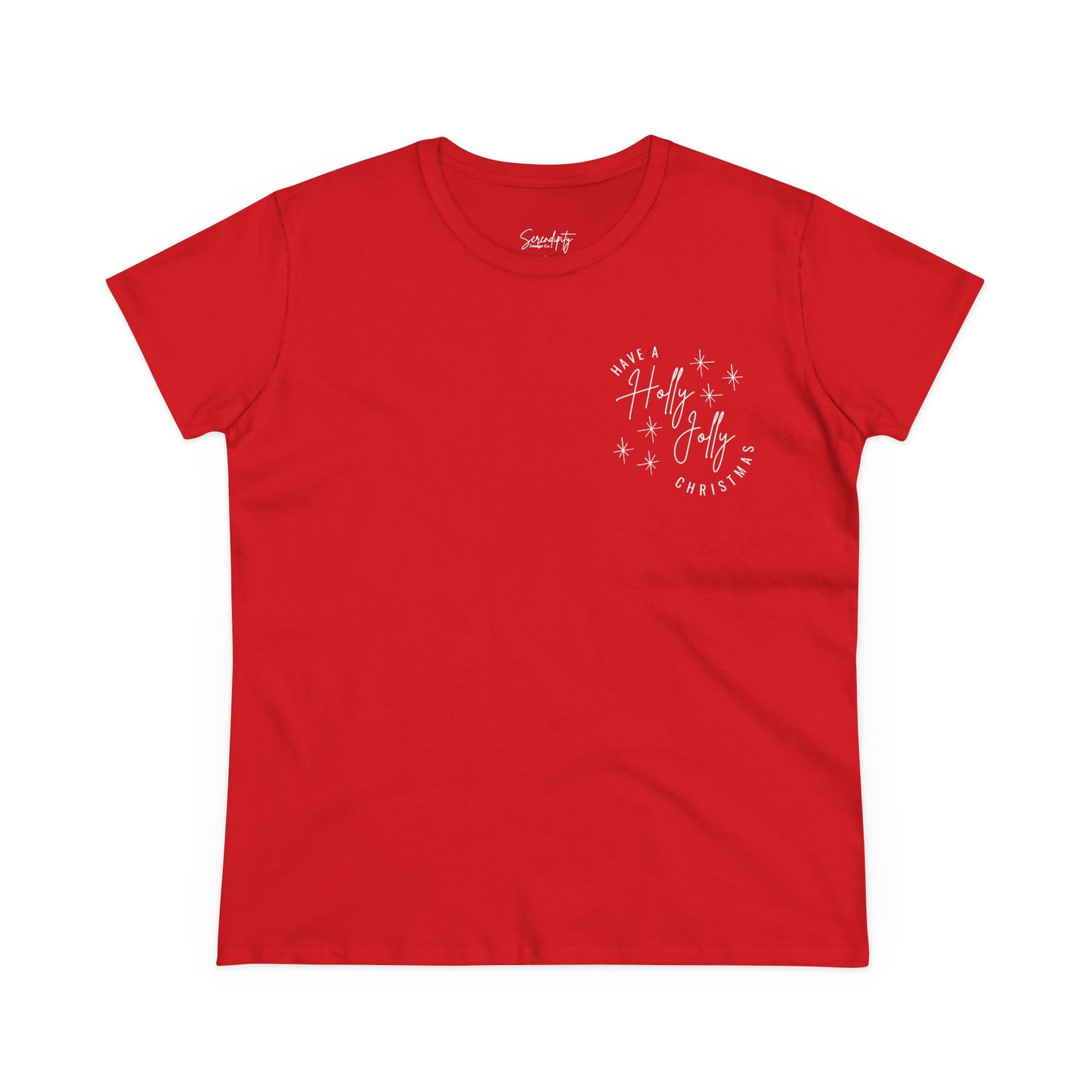 Holly Jolly Christmas Baby Tee