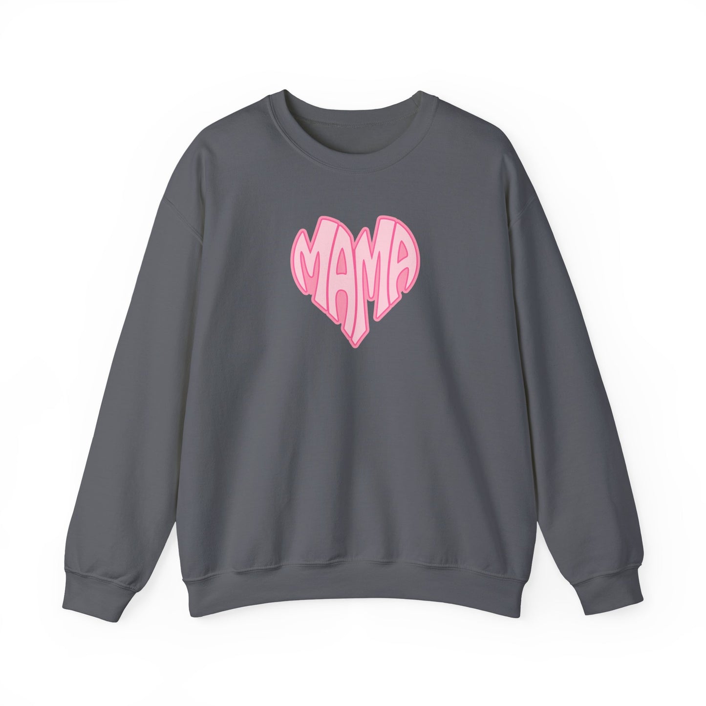 Mama Heart Crewneck Sweatshirt