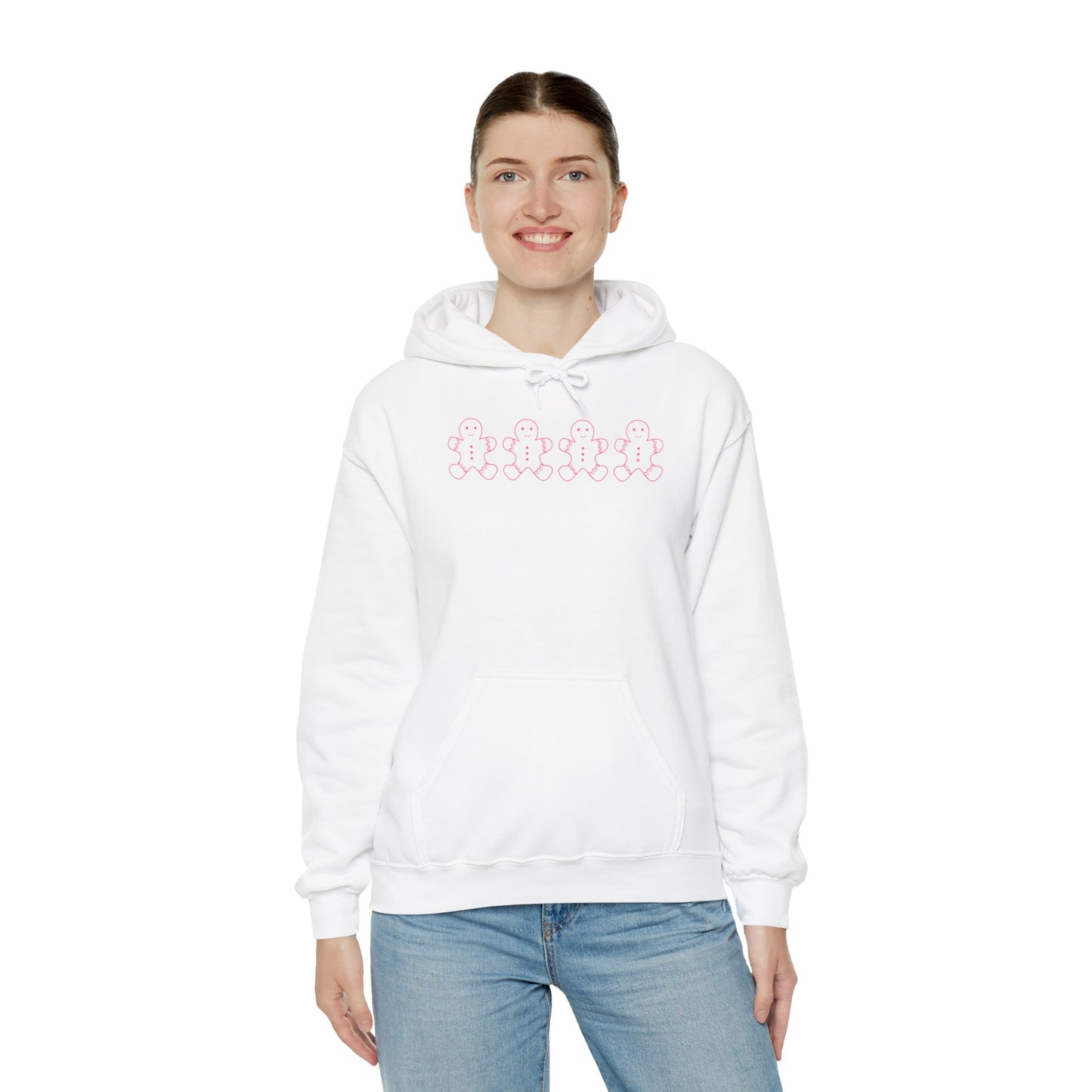 Pink Gingerbread Unisex Hoodie