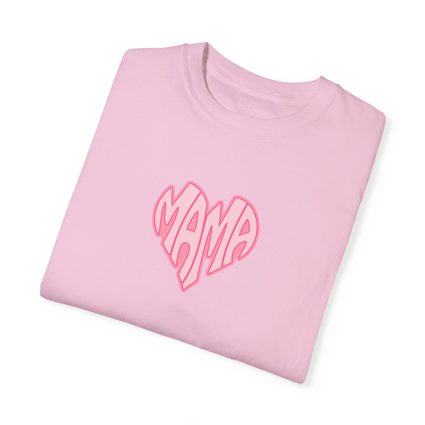 Mama Heart Comfort Colors Tee