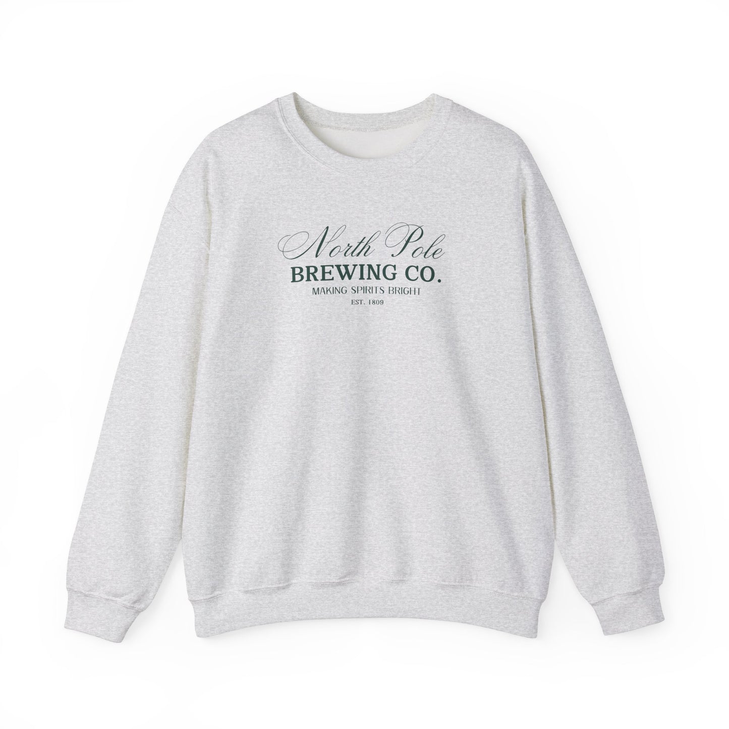 North Pole Brewing Co Green Unisex Crewneck