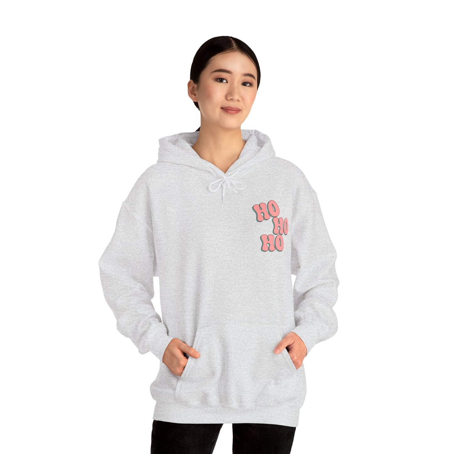 Ho Ho Ho Merry Christmas Wreath Unisex Hoodie