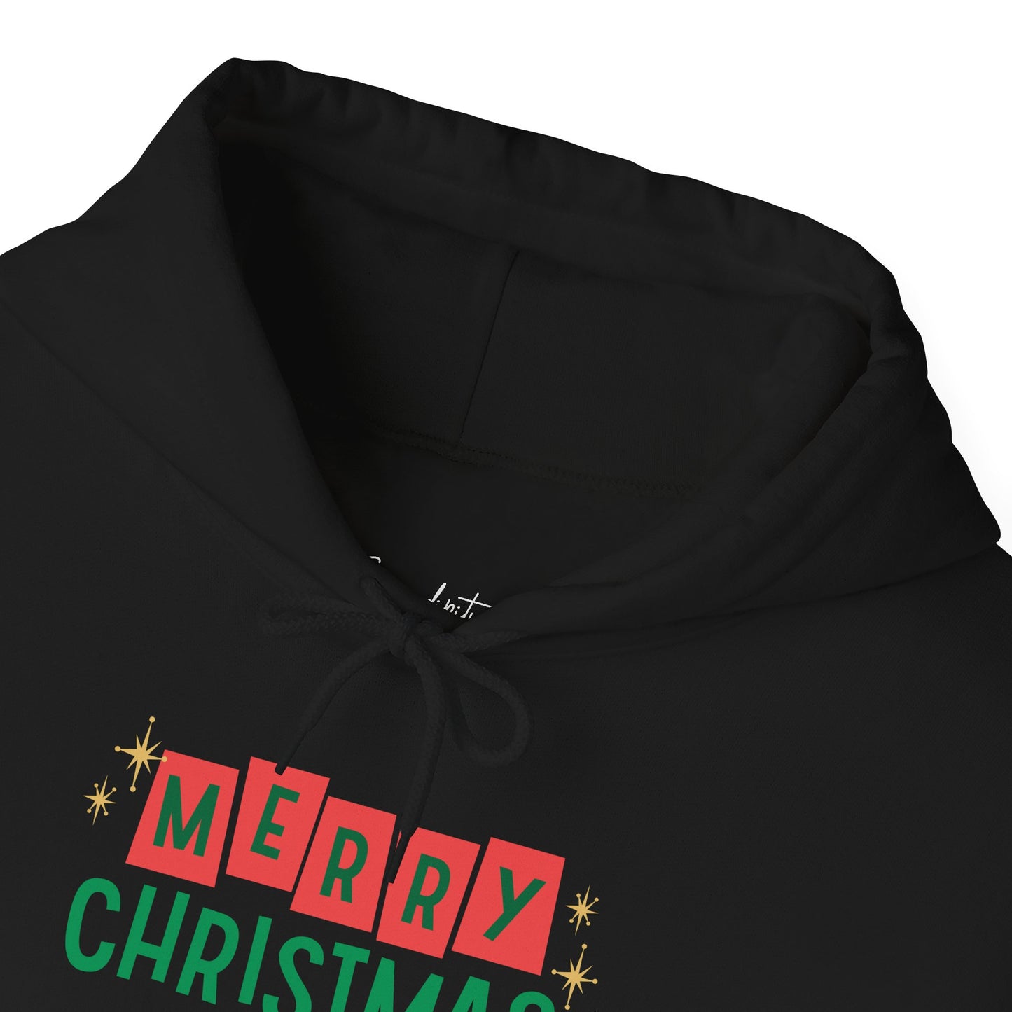 Retro Merry Christmas Unisex Hoodie