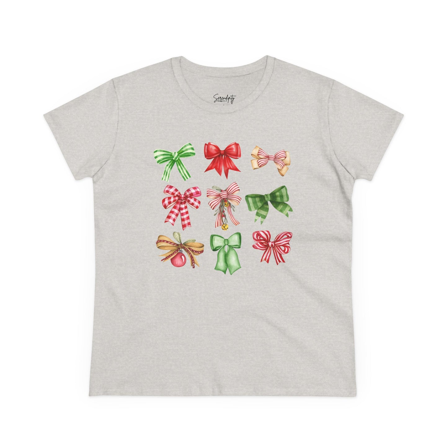 Christmas Bows Baby Tee