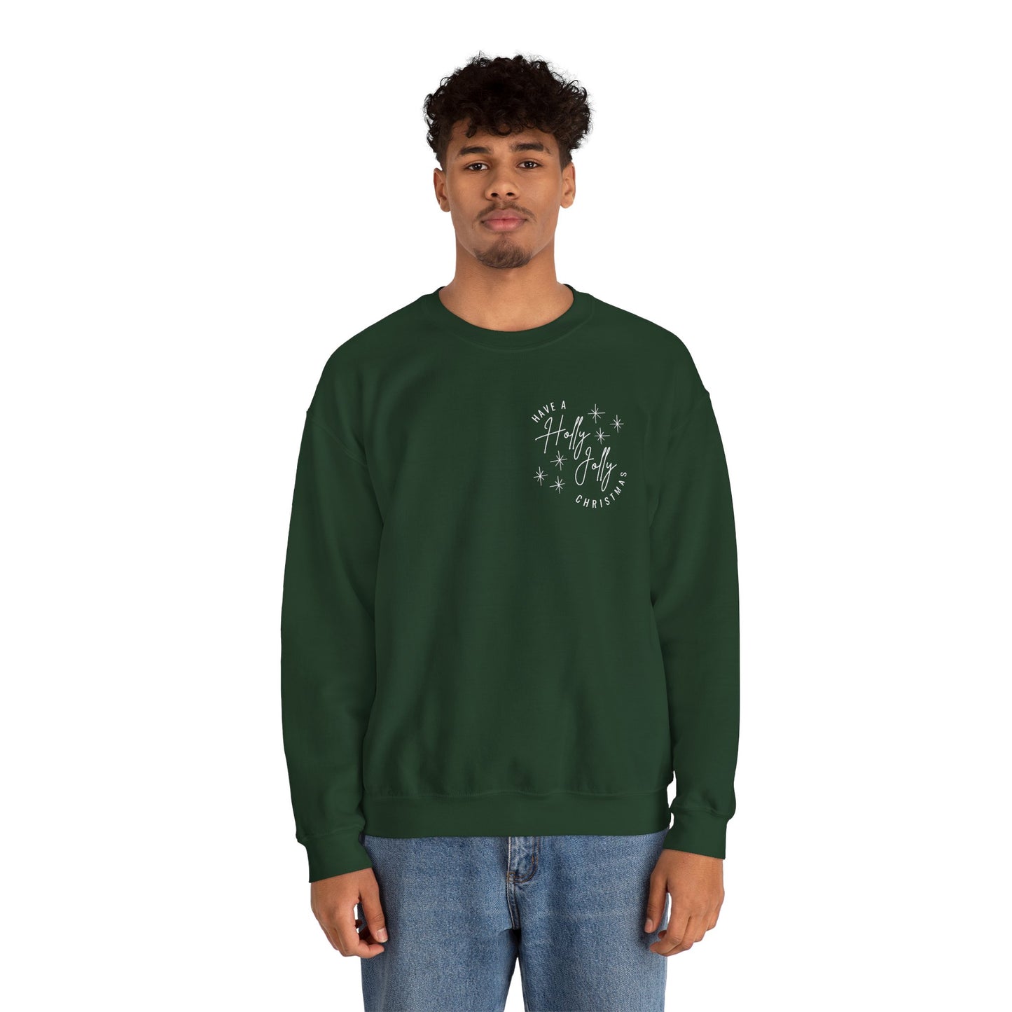 Holly Jolly Christmas Unisex Crewneck