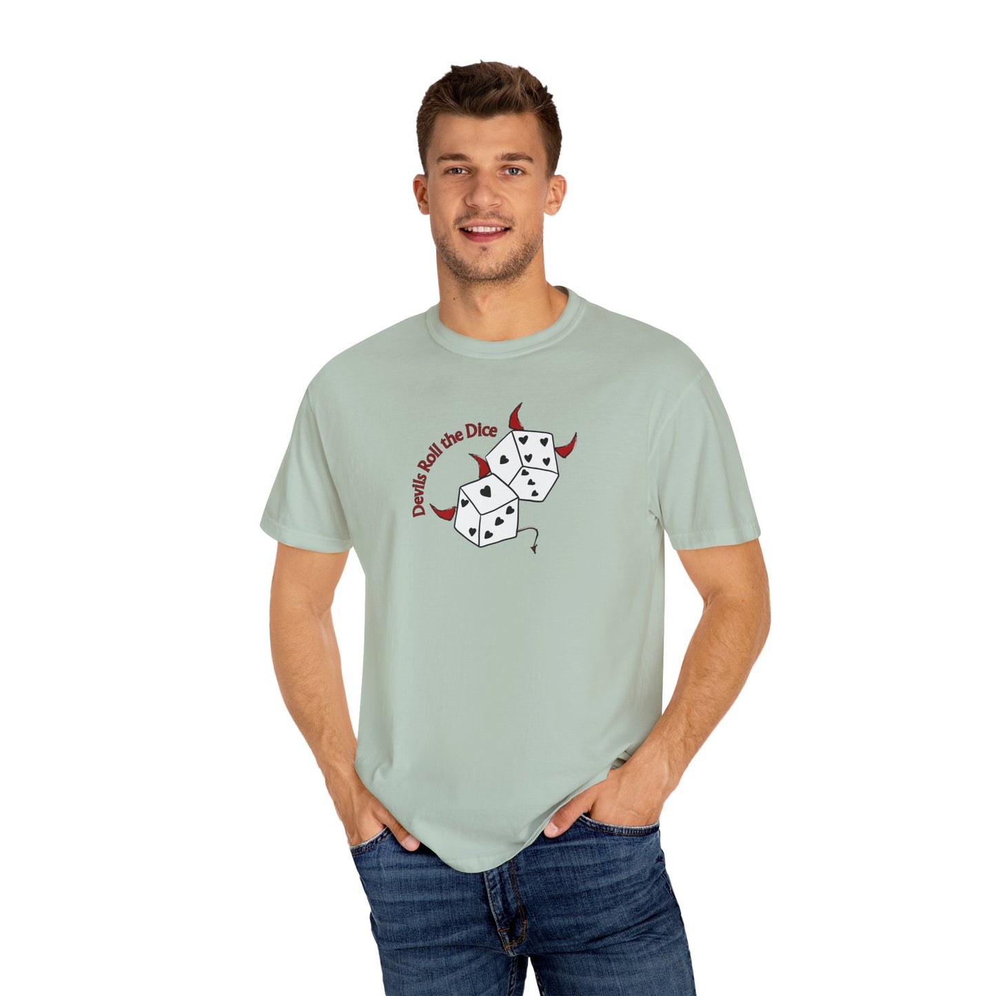 Devils Roll The Dice Comfort Colors Tee