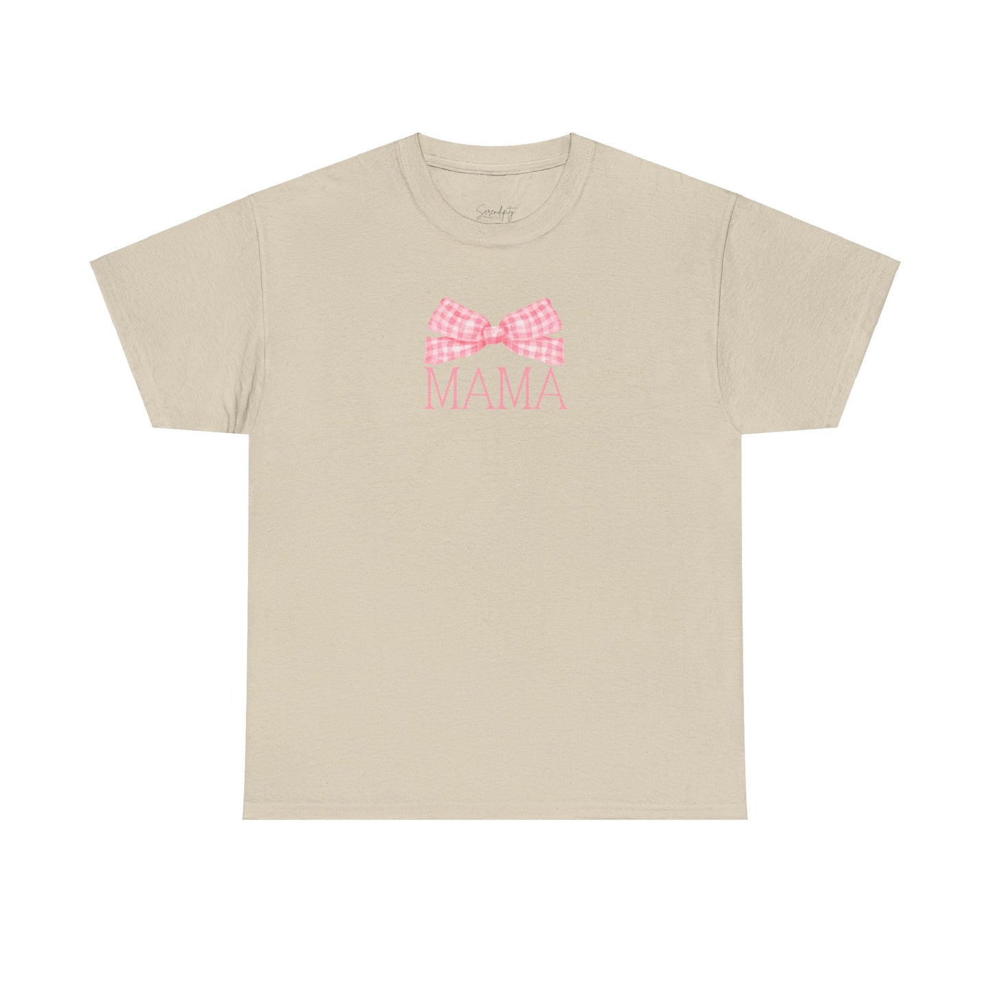 Mama Pink Bow Unisex Tee