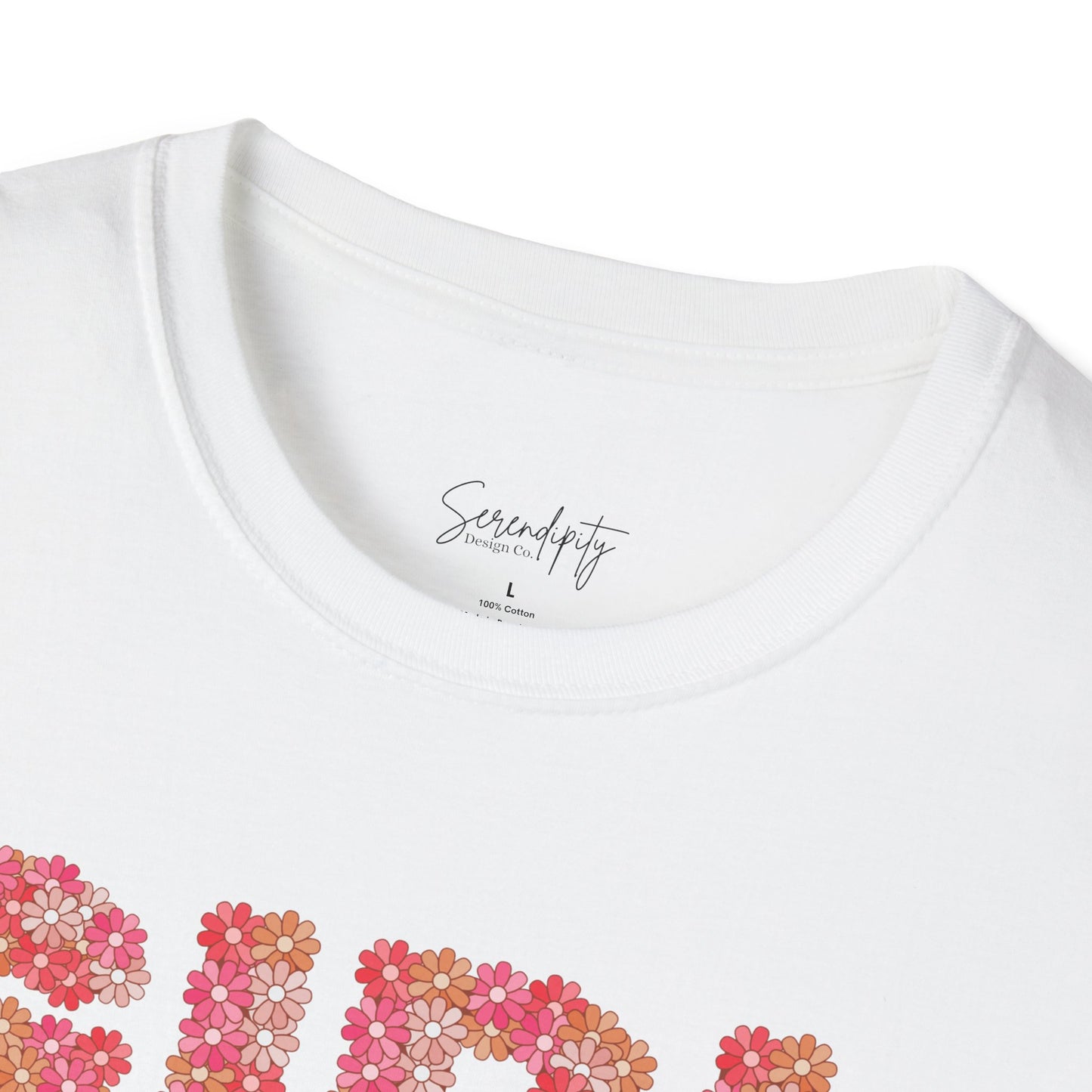 Girl Mama Retro Floral Soft Style Tee