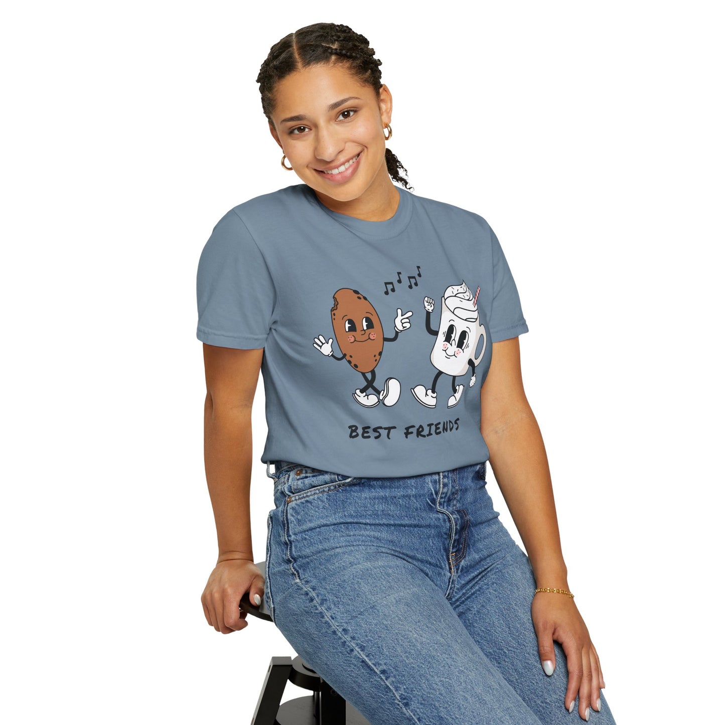 Cookies & Milk Best Friends Comfort Colors Tee