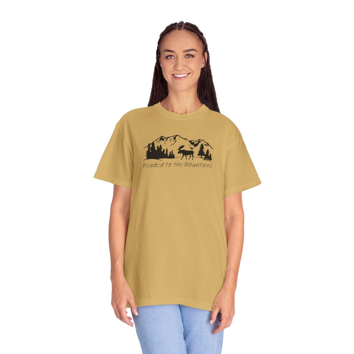 Headed to the Mountains Comfort Colors Tee
