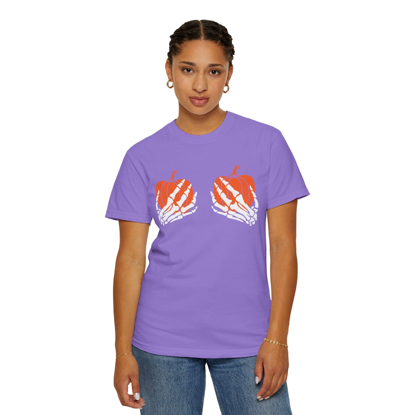 Pumpkin Grab Comfort Colors Tee