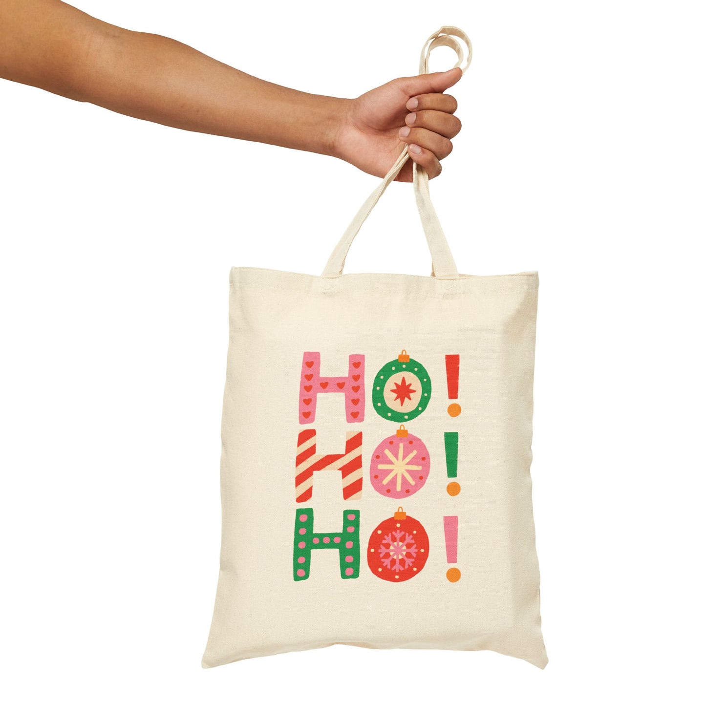 Ho Ho Ho Ornaments Tote Bag