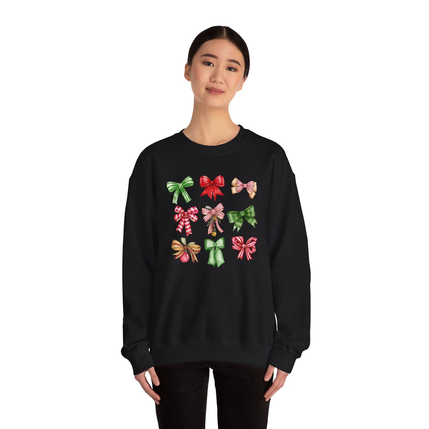 Christmas Bows Unisex Crewneck