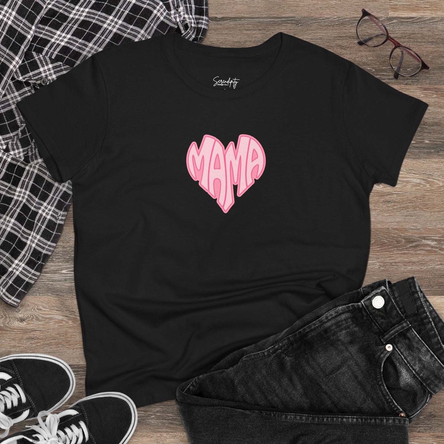 Mama Heart Baby Tee