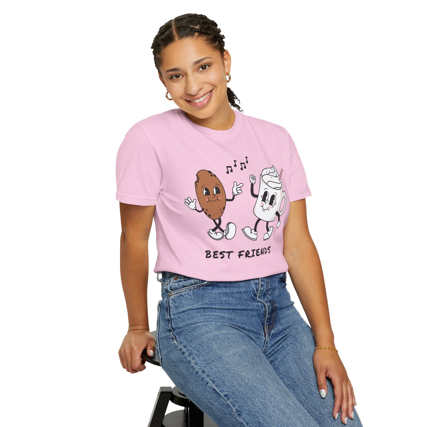 Cookies & Milk Best Friends Comfort Colors Tee