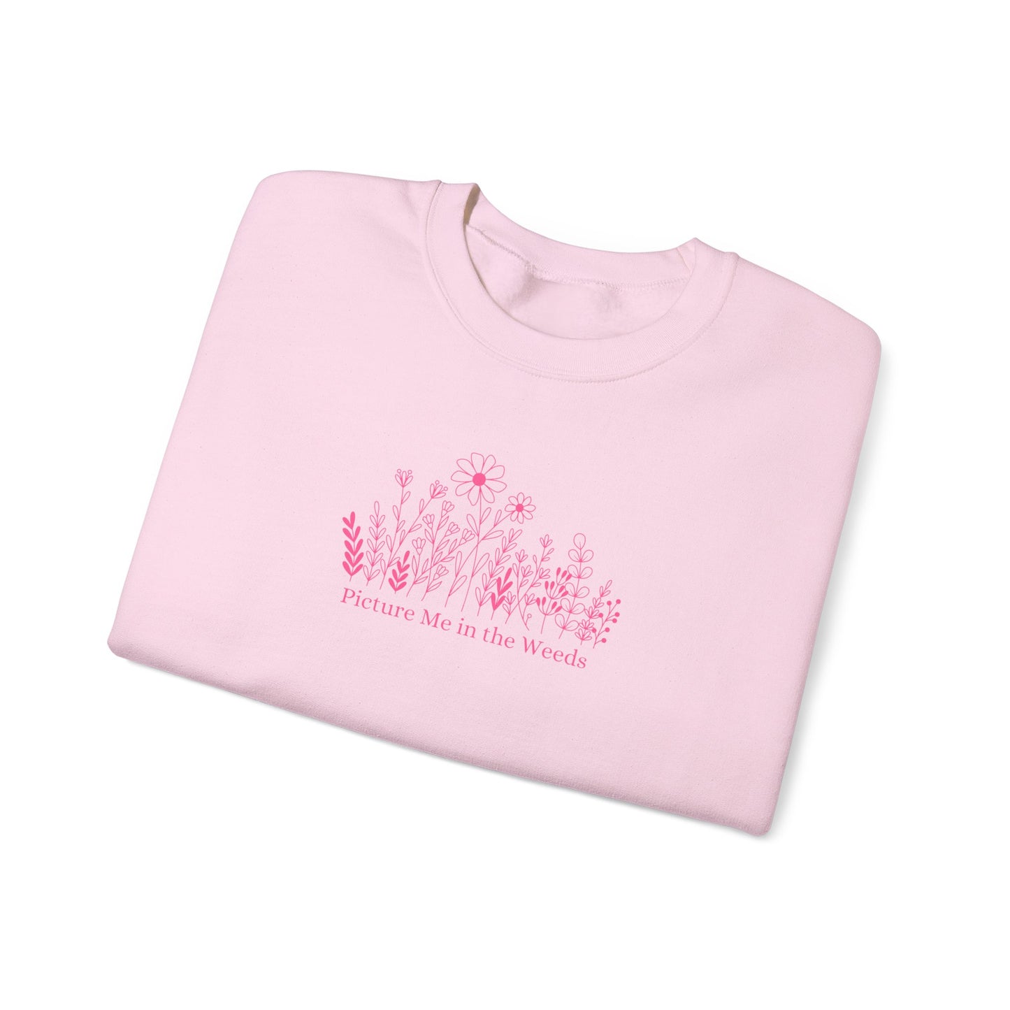 Picture Me In The Weeds Crewneck Sweatshirt