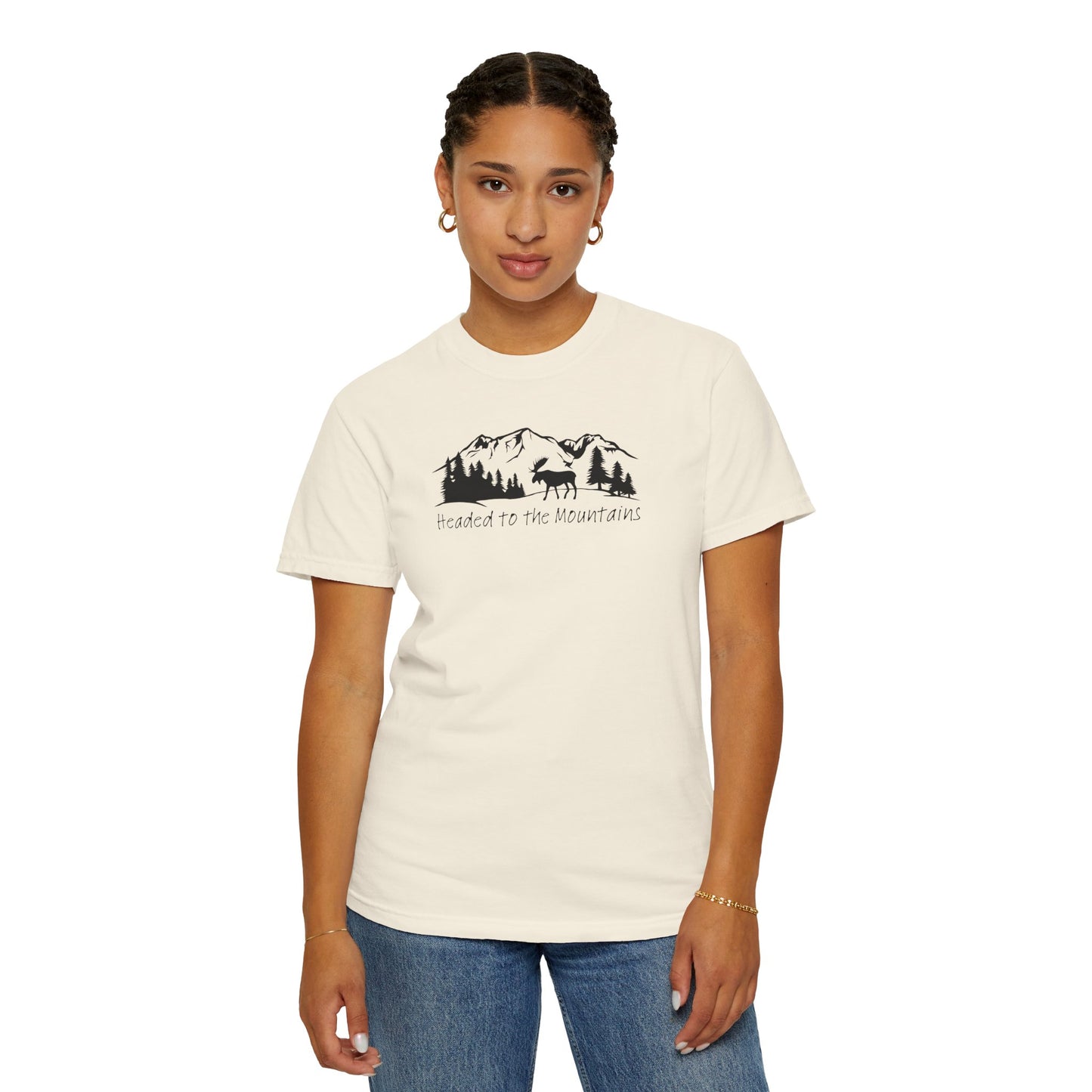 Headed to the Mountains Comfort Colors Tee