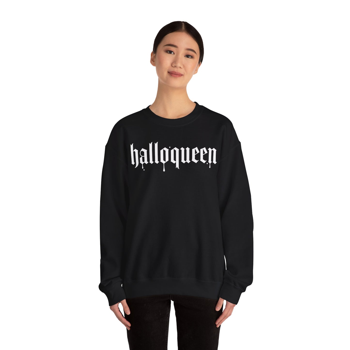 Halloqueen Crewneck Sweatshirt