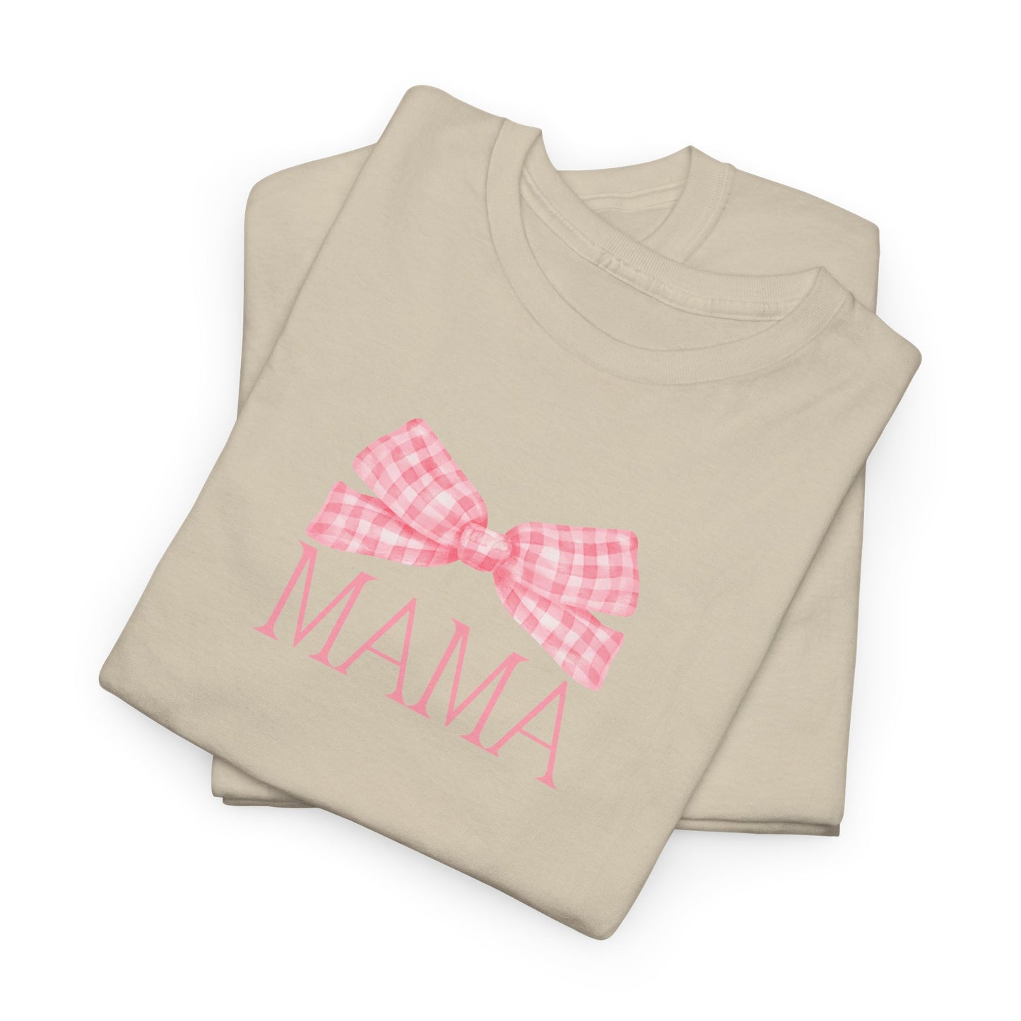 Mama Pink Bow Unisex Tee