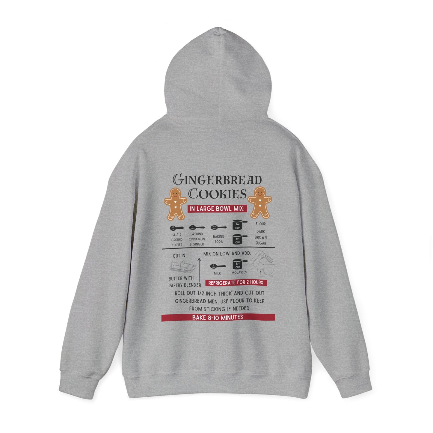 Gingerbread Cookie Recipe Unisex Hoodie