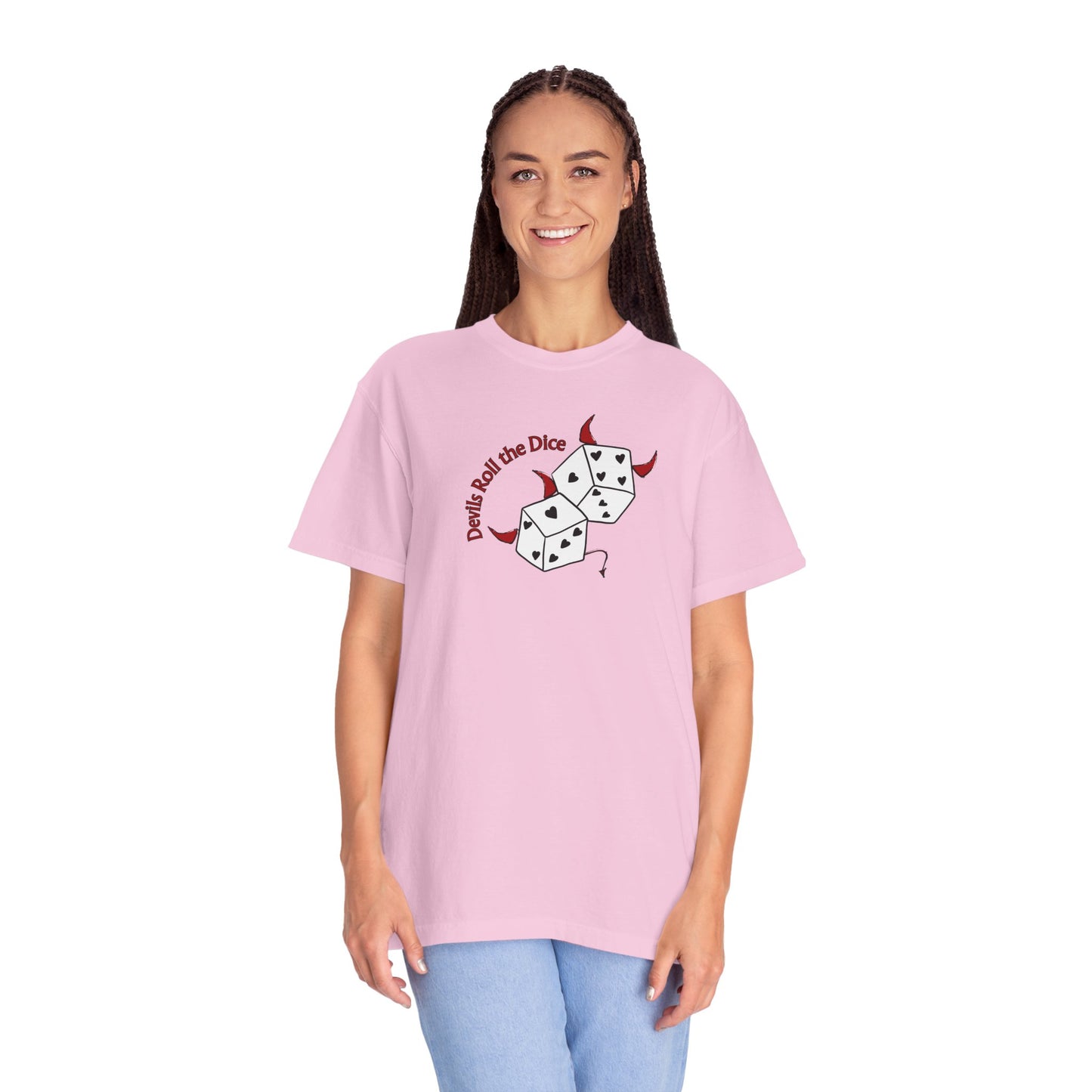 Devils Roll The Dice Comfort Colors Tee