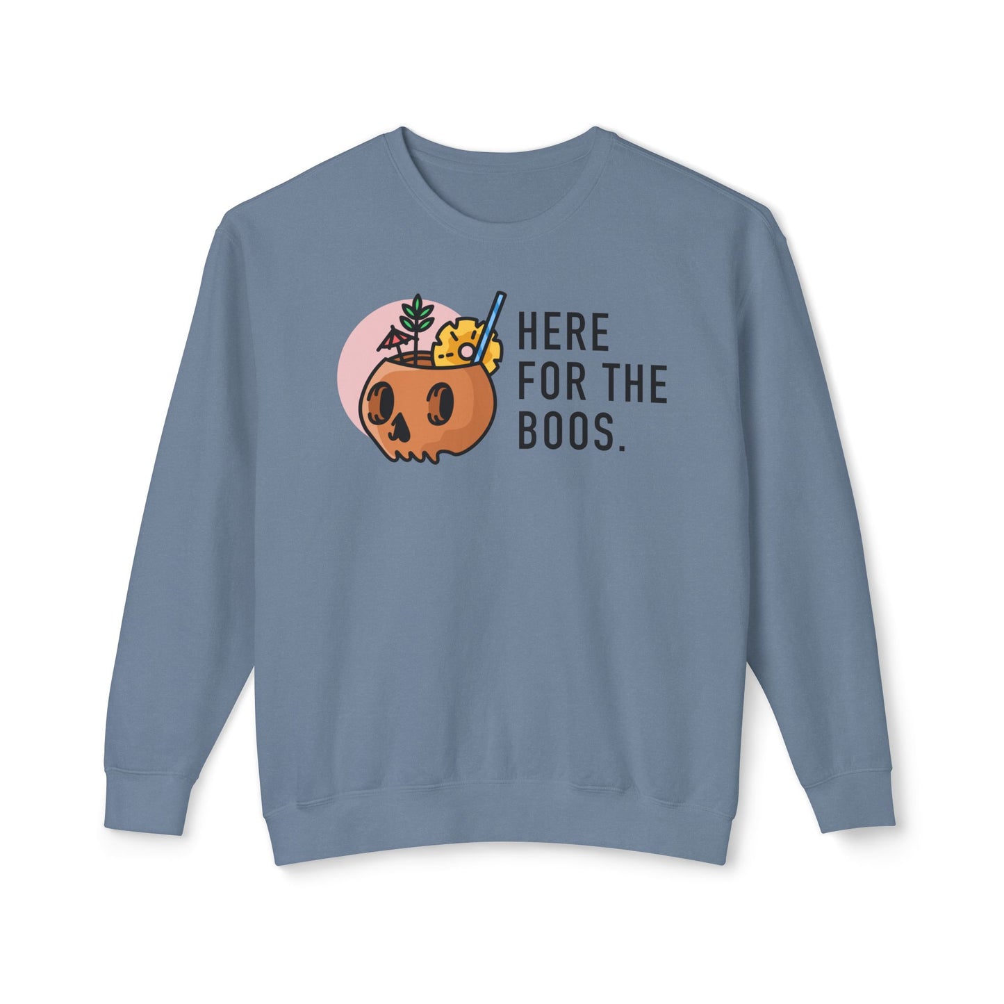 Here For The Boos Comfort Colors Sweatshirt