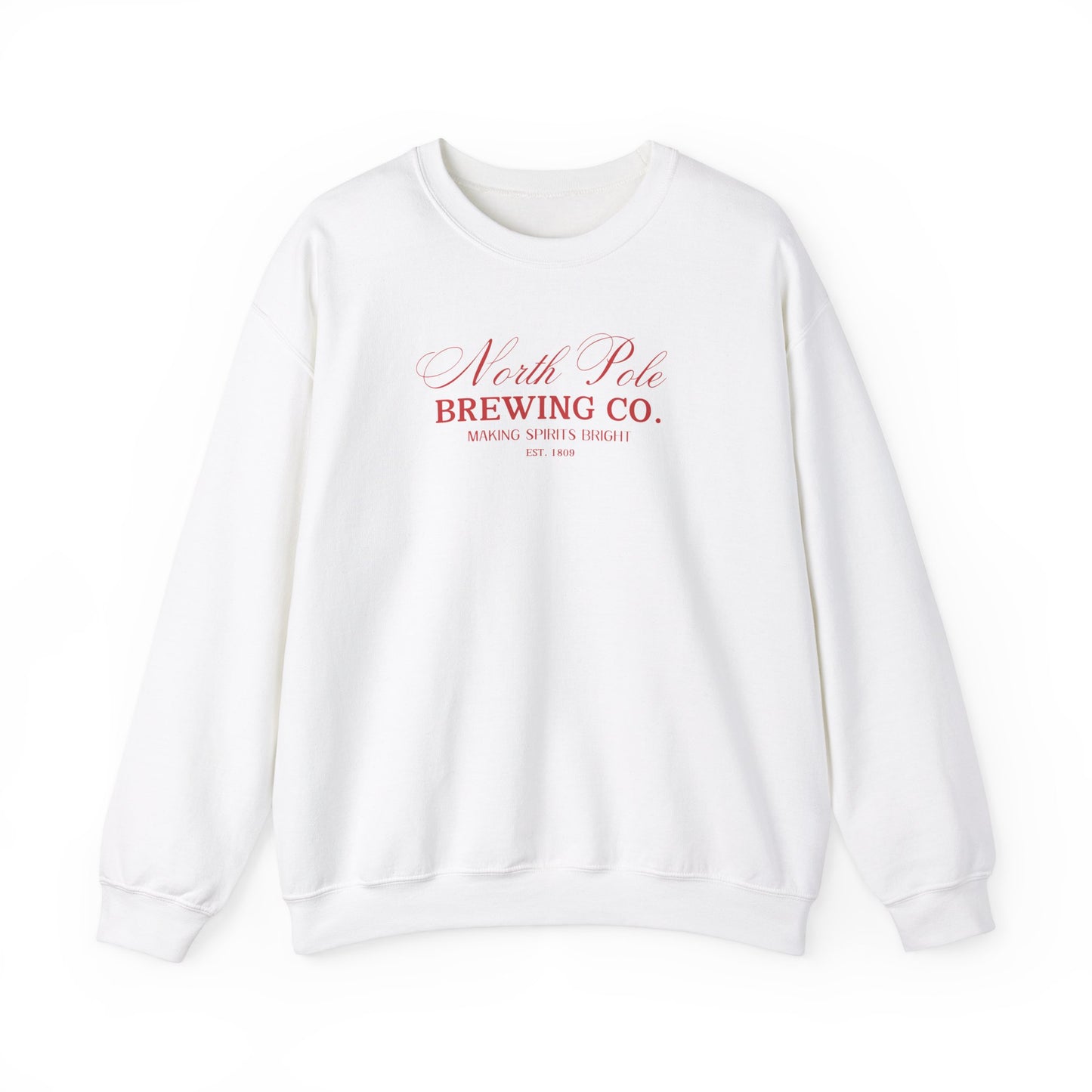 North Pole Brewing Co Red Unisex Crewneck