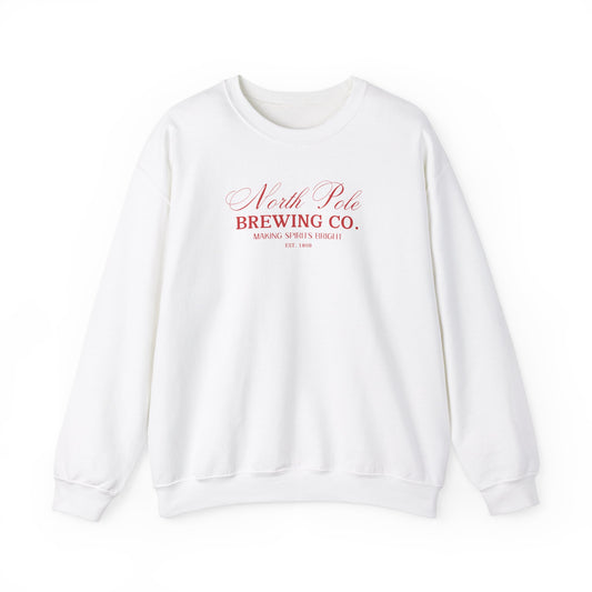 North Pole Brewing Co Red Unisex Crewneck