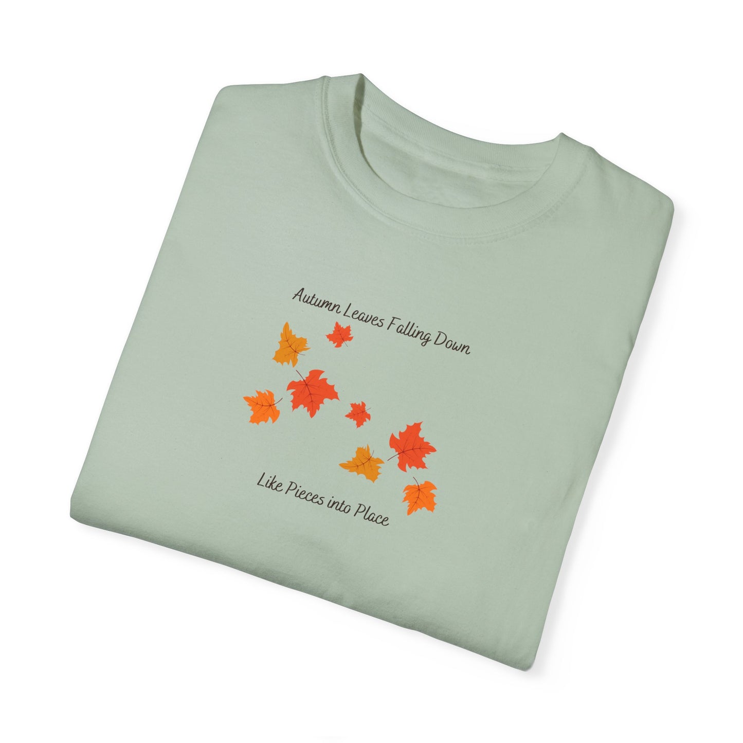 Autumn Leaves Comfort Colors Tee