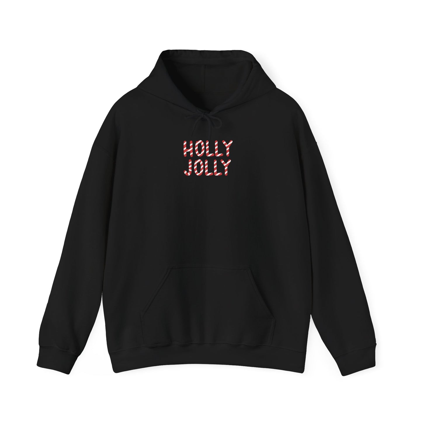 Holly Jolly Candy Cane Unisex Hoodie