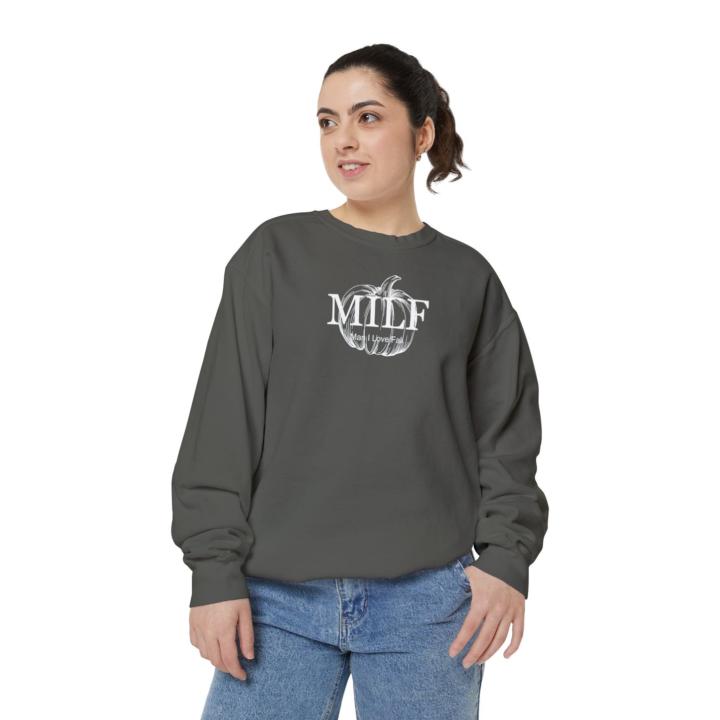 MILF (Man I Love Fall) Comfort Colors Sweatshirt