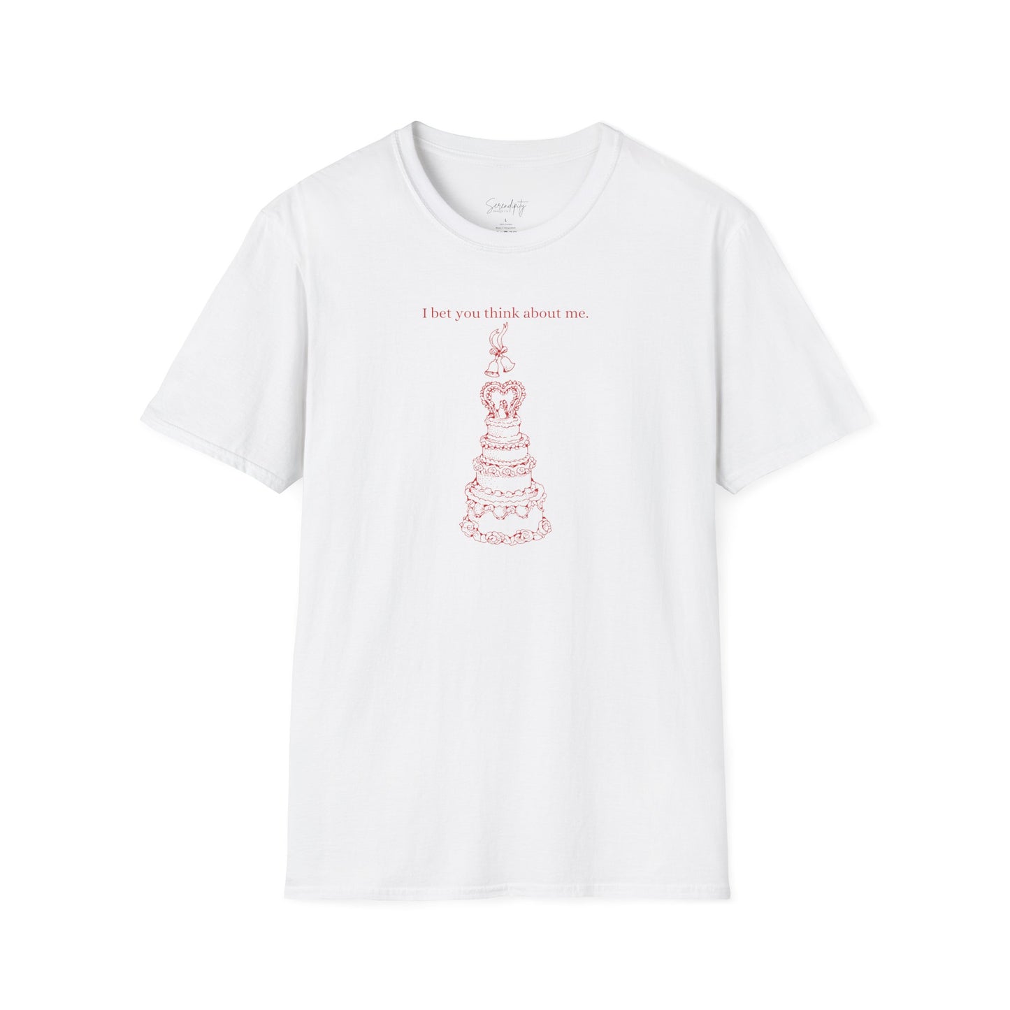 I Bet You Think About Me Soft Style Tee