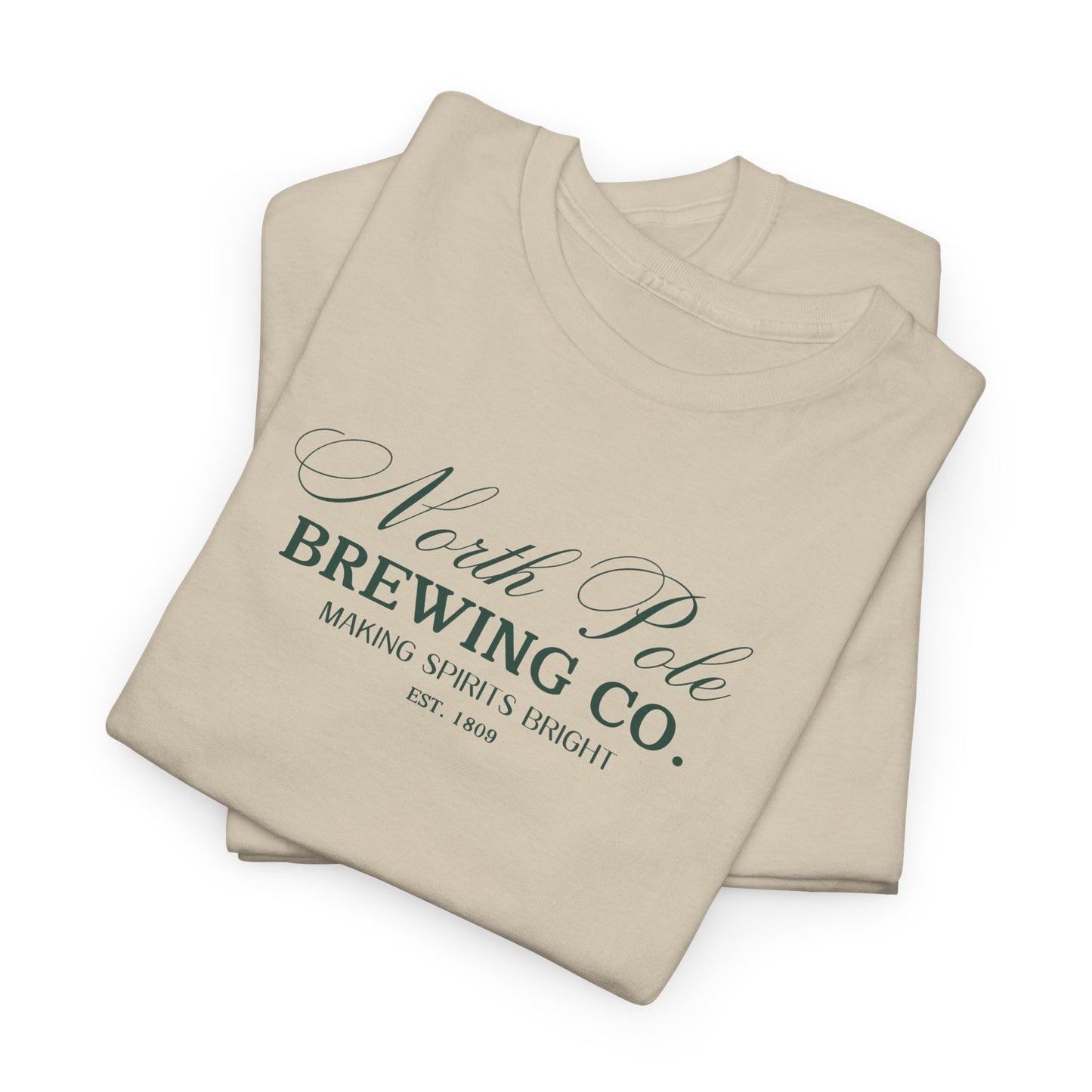 North Pole Brewing Co Green Unisex Tee