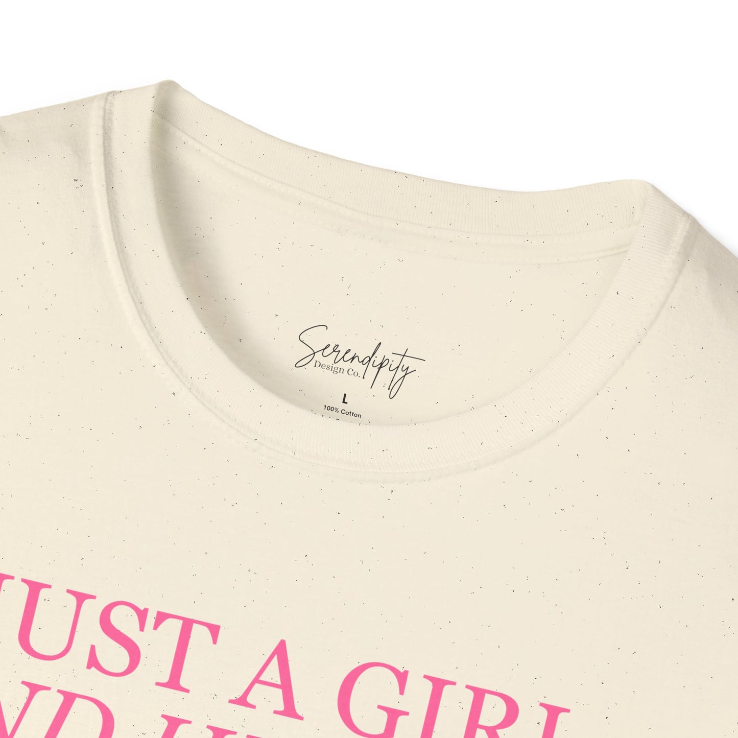 Just a Girl and Her Dog Soft Style Tee