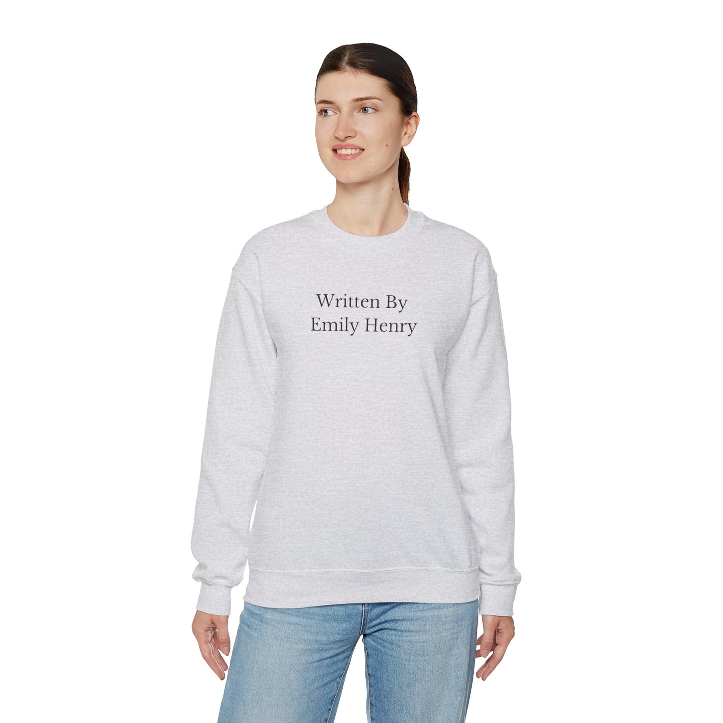 Written by Emily Henry Unisex Crewneck