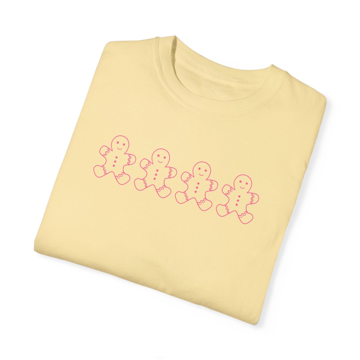 Pink Gingerbread Comfort Colors Tee