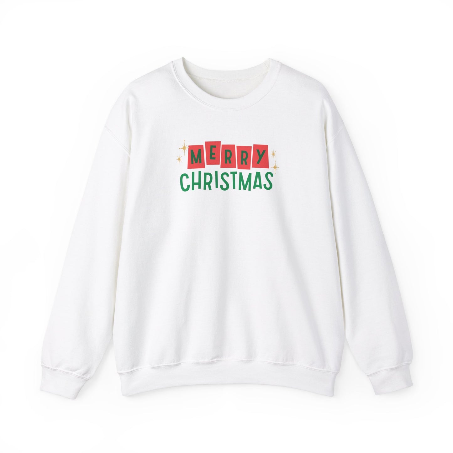 Retro Merry Christmas Unisex Crewneck