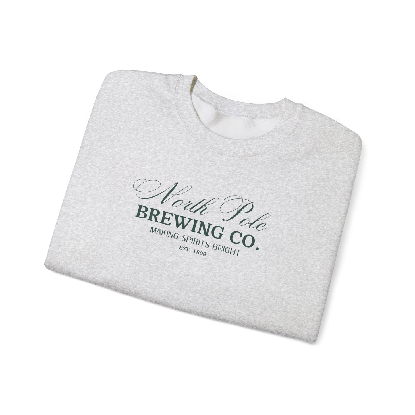 North Pole Brewing Co Green Unisex Crewneck