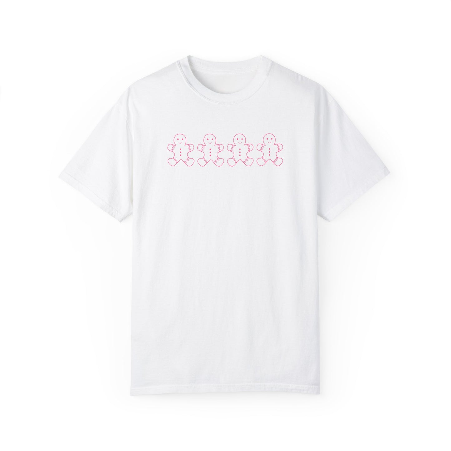 Pink Gingerbread Comfort Colors Tee