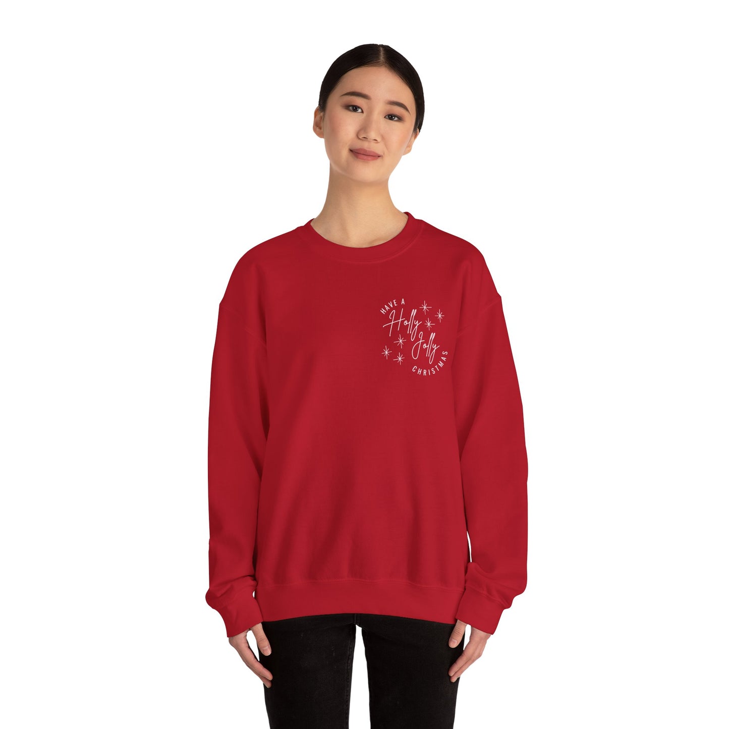 Holly Jolly Christmas Unisex Crewneck