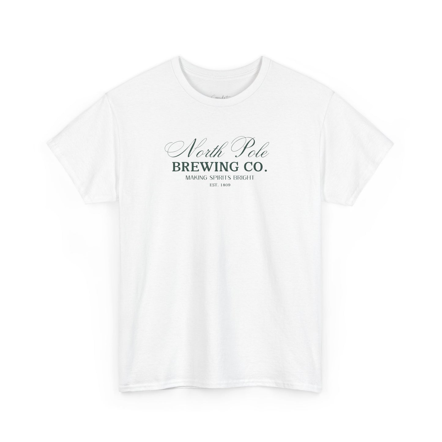 North Pole Brewing Co Green Unisex Tee