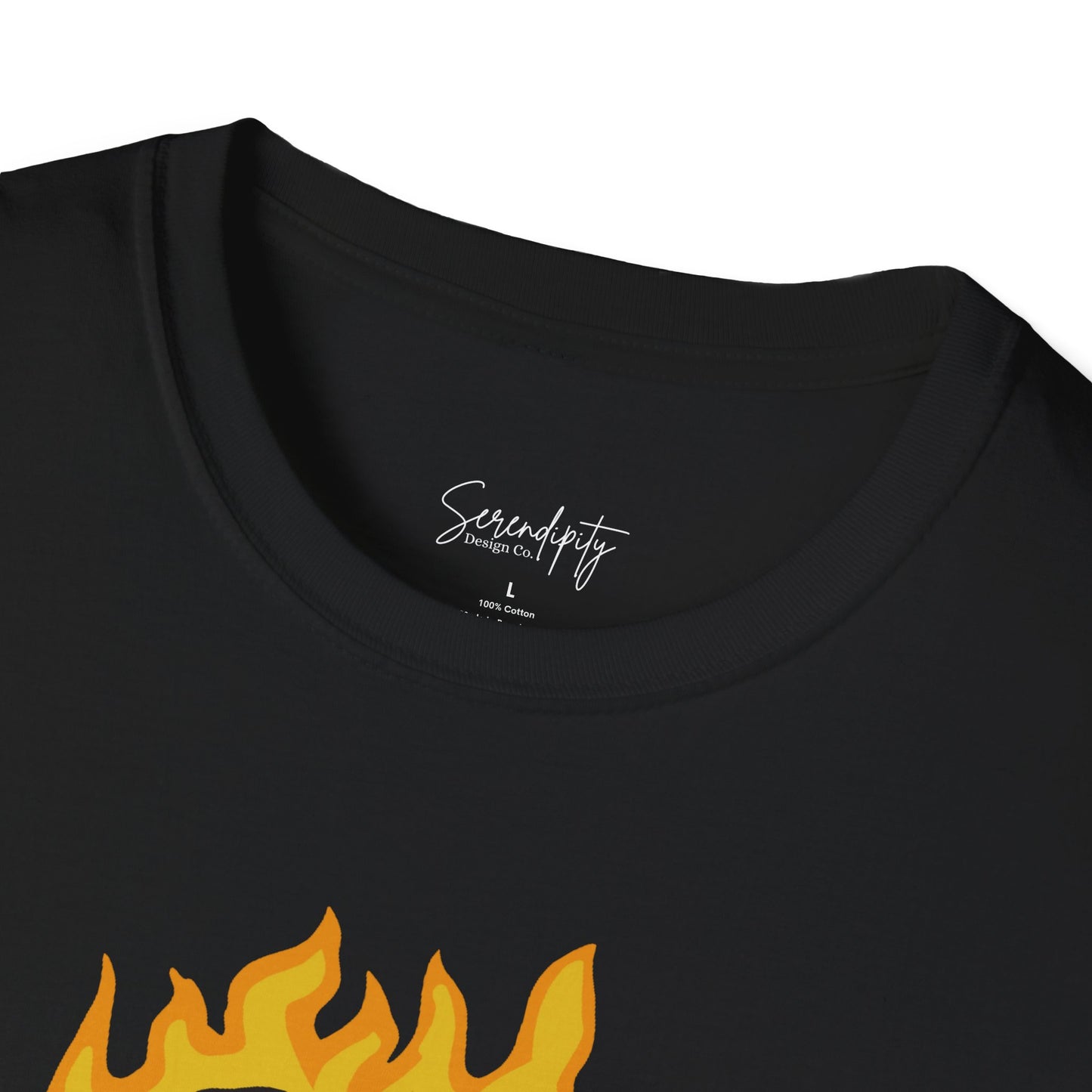 Clothes Over Bros Flaming Heart Soft Style Tee