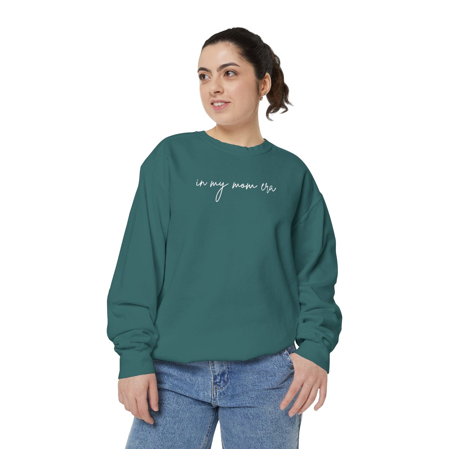 In My Mom Era Comfort Colors Sweatshirt